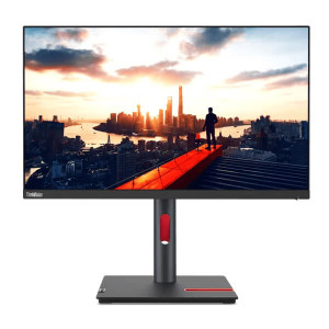 Lenovo ThinkVision P24q-30 23.8" Monitor 3 Year Carry In Warranty, 1920x1200, Anti-glare, Modular Camera Support, Tilt,  - TAR - 63B4GAR6SA-TAR
