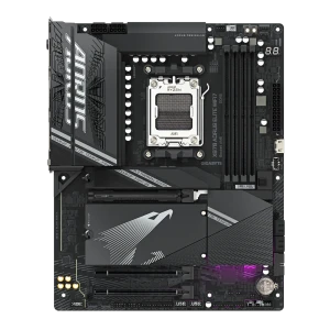 GIGABYTE Aorus AMD X870 Chipset for AMD AM5; 4x DDR5; 4x M2; 2x HDMI (1x Front)/2 x USB4® USB Type-C®; ATX. 