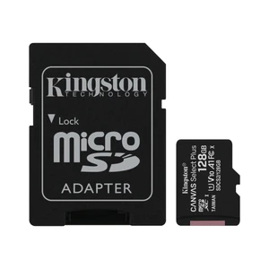 Kingston Canvas Select Plus MicroSD Memory Card 128GB - TAR - SDCS3/128GB-TAR