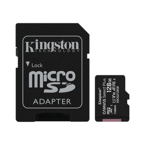 Kingston Canvas Select Plus MicroSD Memory Card 128GB - TAR - SDCS3/128GB-TAR