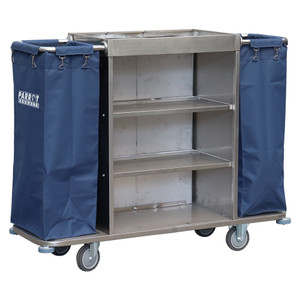 Hotel Trolley Stainless Steel - JA0708