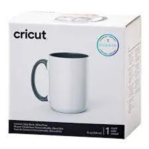2009330 - Cricut 440ml Beveled Ceramic Mug Blank Grey 1pc 2009330 - Cricut 440ml Beveled Ceramic Mug Blank Grey 1pc