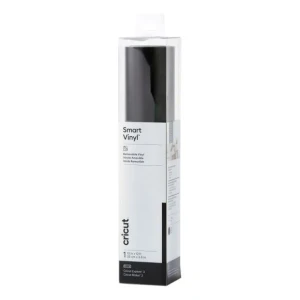 Cricut Smart Vinyl Removable, Heat transfer vinyl roll, Black, Monochromatic, Glossy, 330 mm, 3700 mm