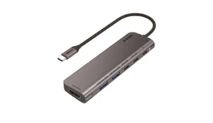 6-in-1 USB-C adapter ;2xUSB-A 3.1; 2xUSB-C 3.1; 1xHDMI 4K at 60Hz; 1xUSB-C PD 100W
