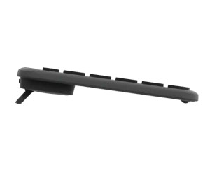 Logitech MK950 Signature Slim, Wireless, RF Wireless + Bluetooth, Scissor key switch, QWERTY, Graphite, Mouse included