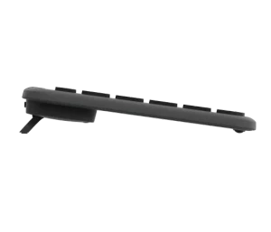 Logitech MK950 Signature Slim, Wireless, RF Wireless + Bluetooth, Scissor key switch, QWERTY, Graphite, Mouse included