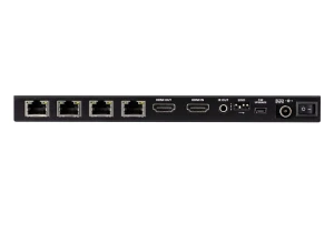 4-Port 4K HDMI Cat 6 Splitter with Receivers - 1 splitter and 4 receivers