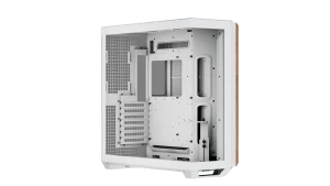 Aerocool APNX V1 premium White and Wood mid-tower ATX case -Supports up to 10 fans -  6x2.5'' or 2x 3.5'' - 360mm radiator - 