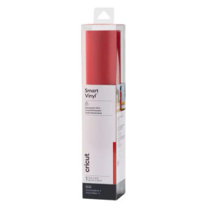 Cricut Smart Vinyl Permanent, Heat transfer vinyl roll, Red, Monotone, 330 mm, 3.7 m