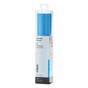 Cricut Smart Vinyl Permanent, Heat transfer vinyl roll, Blue, Monotone, Glossy, 330 mm, 3.7 m