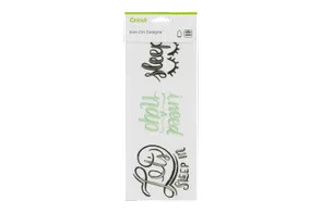 2004981 - CRICUT IRON ON DESIGNS SLEEP IN 4.25X12