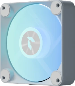 Aerocool APNX FP1-R 120mm PWM ARGB Fan - White. 