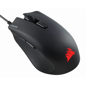 Corsair HARPOON RGB PRO, Right-hand, Optical, USB Type-A, 12000 DPI, Black