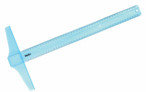 HELIX T-square 45cm/450mm Plastic-X20944DS