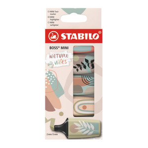 STABILO BOSS MINI Naturevibes 5pcs-07-05-31-10
