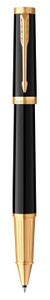 PARKER Ingenuity Rollerball Pen - Black Gold Trim-NS2182007