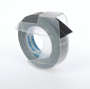 DYMO Omega Embossing Tape - Black 9mm x 3m-DS520109