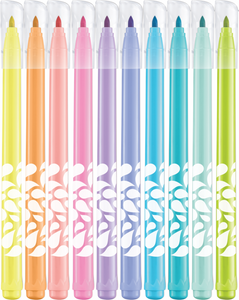 MAPED PASTEL Felt Pens 10's-845469