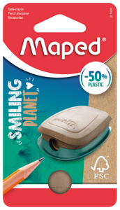 MAPED PLANET Sharpener 1Hole Pulse  FSC - Card-071420FM
