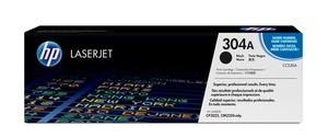 HP 304A Color LaserJet CP2025 Black Print Toner Cartridge Prints Approximatetly 3 500 PGS Using the ISO/IEC 19798 Yield  - TAR - CC530A-TAR