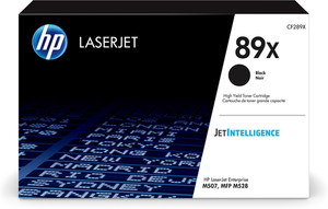 HP 89X Black LaserJet Toner Cartridge - TAR - CF289X-TAR