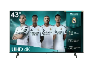 Hisense 43A6Q, 109.2 cm (43"), 3840 x 2160 pixels, LED, Smart TV, Wi-Fi, Black