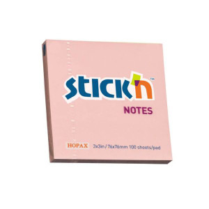 Stick 'N Pink PASTEL 76x76mm pads  EA