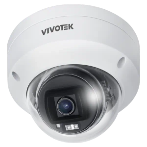 Outdoor IK10 Dome; H.265 5MP; 2.8mm; 30M IR; DI/DO; WDR PRO; Smart VCA; Deep Search