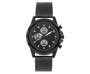Gun Mesh Watch - GSR - NL938D with Durable Mesh Strap