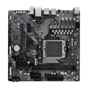 GIGABYTE A620M H Motherboard - Supports AMD Ryzen 8000 CPUs, 5+2+2 Phases Digital VRM, up to 7200MHz DDR5 (OC), 1xPCIe 4.0 M.2, GbE LAN, USB 3.2 Gen 1, AMD, Socket AM5, AMD Ryzen 7000 Series, Socket AM5, 96 GB, DDR5-SDRAM