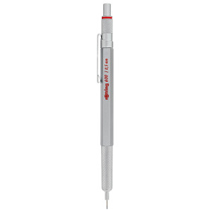 rOtring Rapid 600 Silver Mechanical Pencil 0.5mm-R1904445