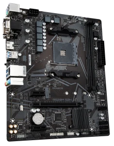 GIGABYTE A520M S2H Motherboard - Supports AMD Ryzen 5000 Series AM4 CPUs, 4+3 Phases Pure Digital VRM, up to 5100MHz DDR4 (OC), PCIe 3.0 x4 M.2, GbE LAN, USB 3.2 Gen 1, AMD, Socket AM4, 3rd Generation AMD Ryzen™ 3, Socket AM4, 64 GB, DDR4-SDRAM