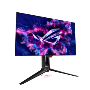 ASUS ROG Swift OLED PG27AQDP, 67.3 cm (26.5"), 2560 x 1440 pixels, Quad HD, OLED, 0.03 ms, Black