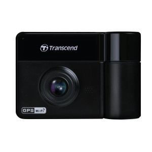 TRANSCEND DRIVEPRO 550 (MODEL B) DUAL LENS DASH CAM WITH 128GB MICROSD CARD