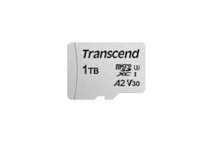 Transcend USD300S, 1 TB, MicroSDXC, Class 1, 3D NAND, 100 MB/s, 85 MB/s