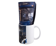 Coffee Mug & Rect Mousepad Hamper - GSR - HP042