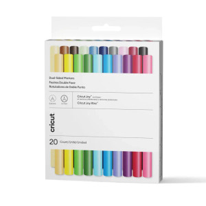 2011825 - Cricut Joy Dual-Sided Markers; Ultimate Set (20pack)