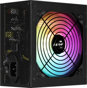 Aerocool KCAS PLUS Gold750W RGB PSU - ATX 24 PIN; 2x 4+4PIN CPU; 8x SATA; 4x PATA; 3x PCIe 6+2PIN. 