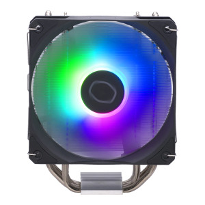 Cooler Master Hyper 212 Spectrum V3, Air cooler, 12 cm, 71.93 cfm, 122.2 m³/h, Black, Silver