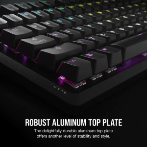 Corsair K70, Full-size (100%), Wired, USB, Mechanical, Black