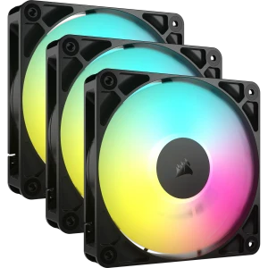 Corsair RS120 ARGB, Fan, 12 cm, 420 RPM, 2100 RPM, 36 dB, 72.8 cfm