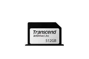 Transcend JetDrive Lite 330, 512 GB, 95 MB/s, 75 MB/s, Dust resistant, Shock resistant, Water resistant, Black