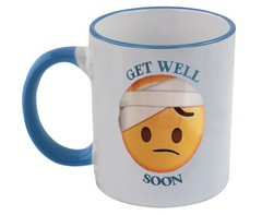 Emoji Get Well Soon - Sublimation Mug - GSR - Emug-GW