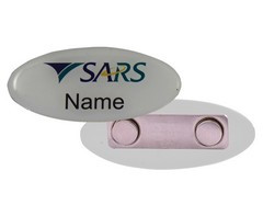 Name Badge Magnet Clip - STD Size (65mm x 25mm) - GSR - NAME-M_65x25