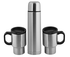 Thermal Flask and Mug Set - GSR - P133