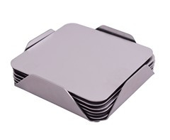 S/S Coaster Set (6-Piece) - GSR - P2406