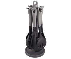 6-Piece Kitchen Utensils & Rotating Stand - GSR - P2455