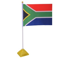 SA Flag & Stand - GSR - P2460