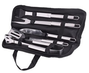 5-Piece Stainless Steel Braai Set - GSR - P2471