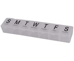 Weekly Pill Box - GSR - P2473
